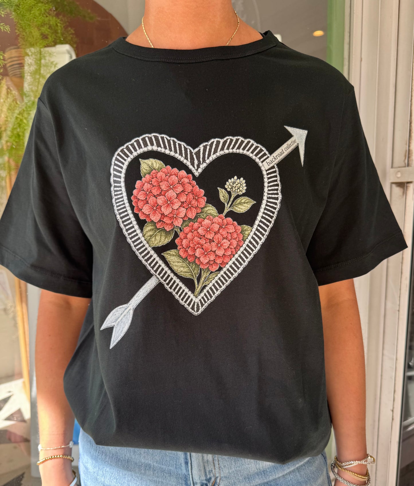 Flower Arrow Tee