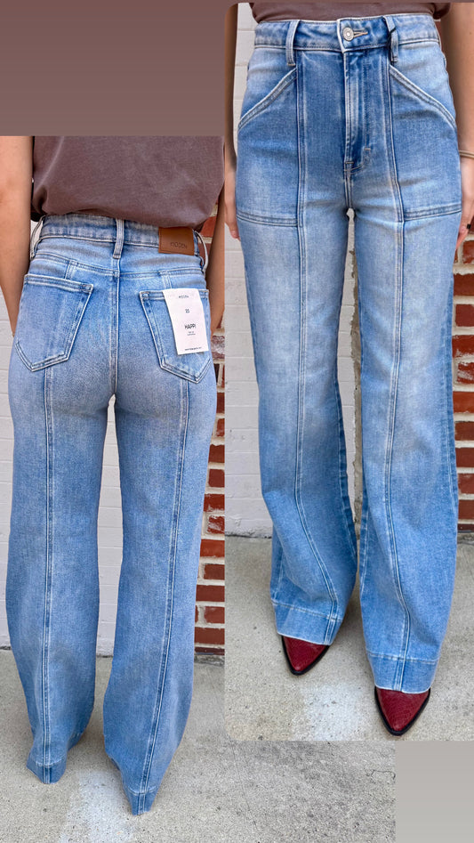 Happi High Rise Comfort Flare