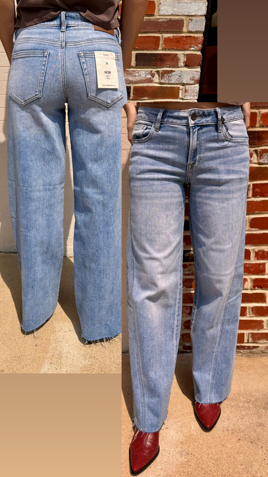 Nori Mid Rise Wide Leg Jean