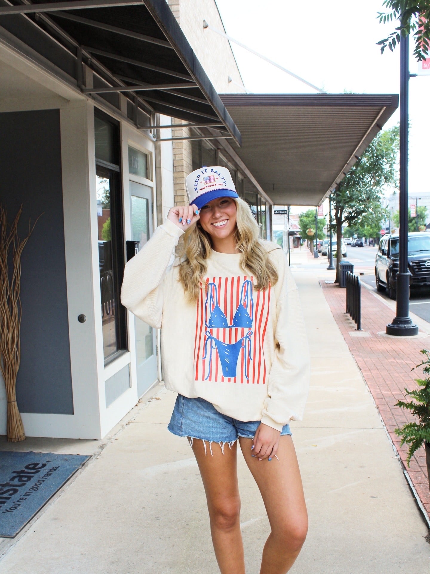 Bikini Corded Crew