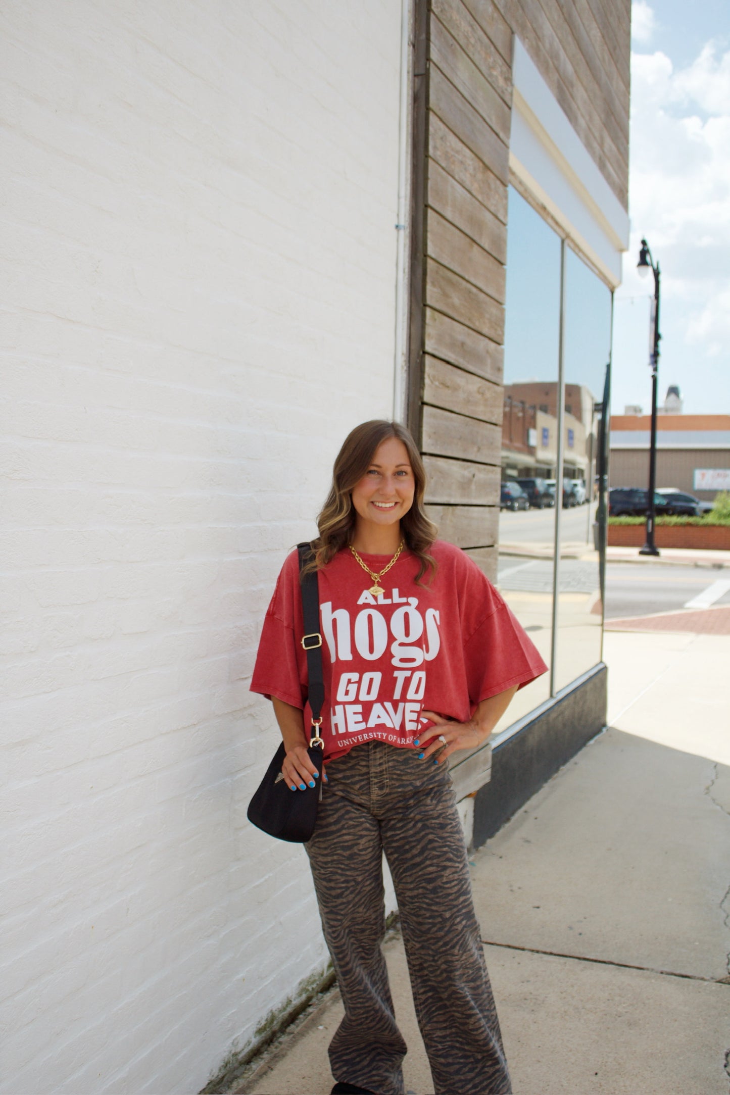 All Hogs Go to Heaven Vintage Wash Tee