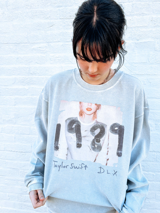 Taylor Swift 1989 Cord Sweatshirt