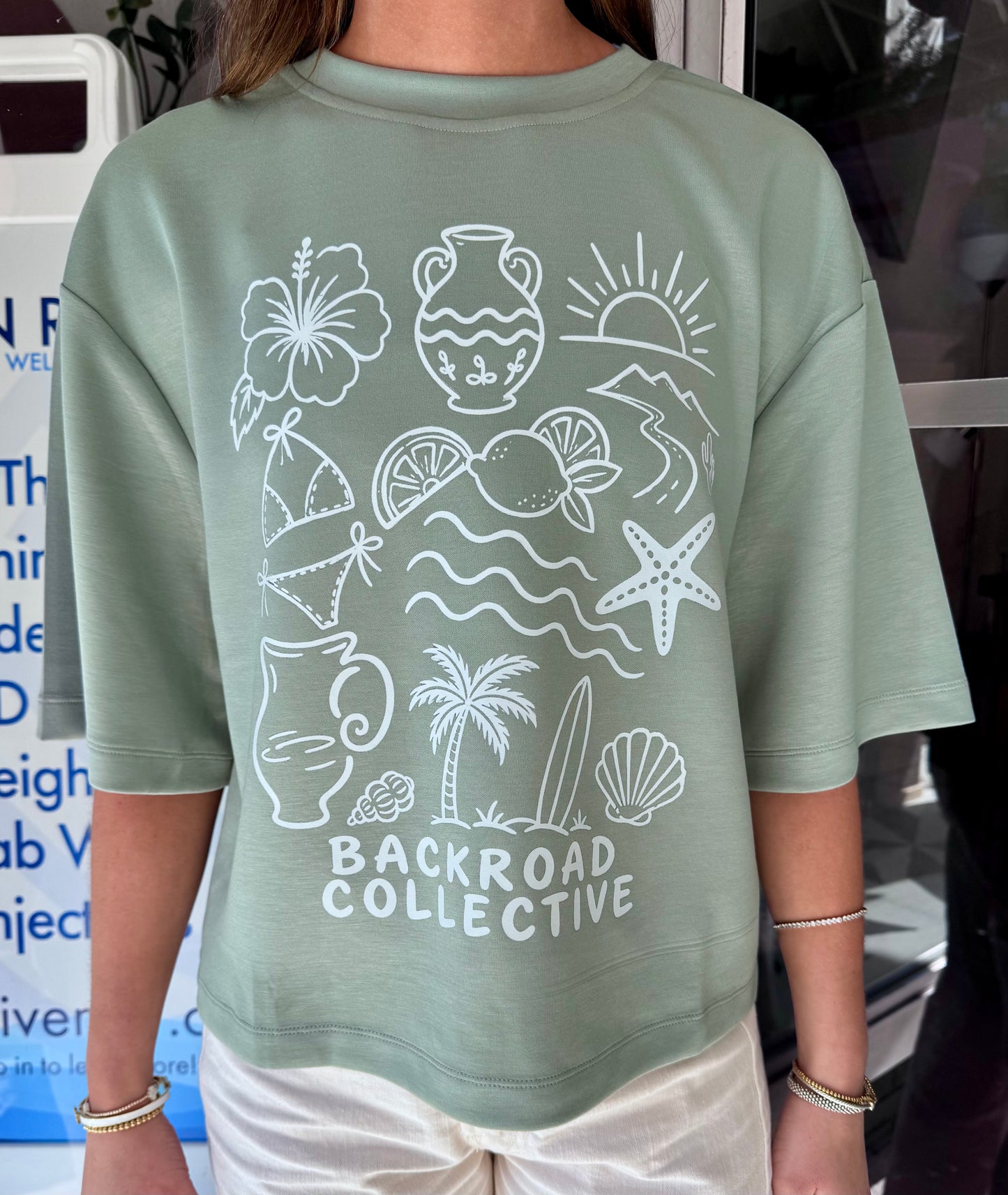 Backroad Collective Beachy Tee