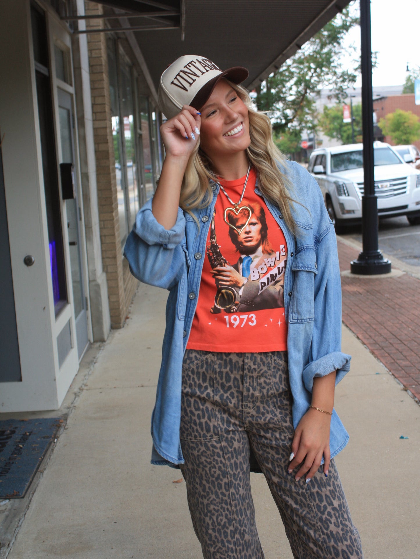 David Bowie 1973 RDWTM Pinups Vinage Tee