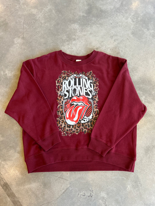 Rolling Stones Burnout Sweatshirt