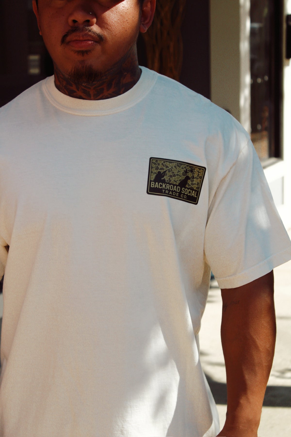 Duck Hunter and Dog Camo Tee - Kids