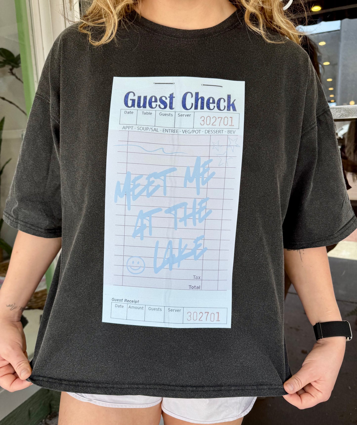 Guest Check Graphic Tee