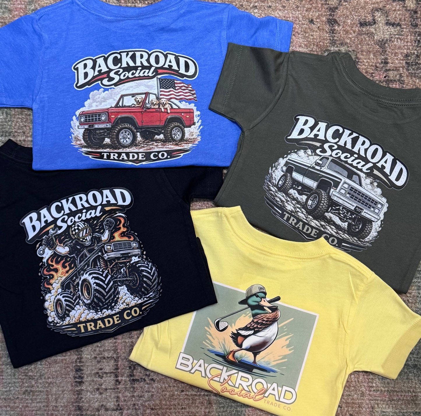 Kids Monster Truck Tshirt