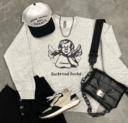 Backroad Social Angel Sweatshirt