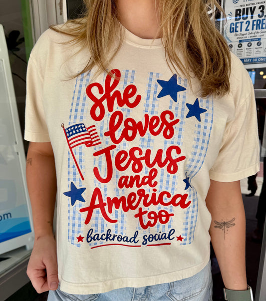 Loves Jesus and America Too