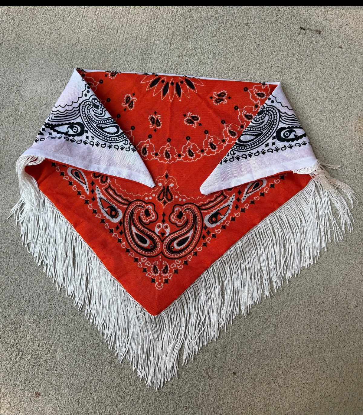 Fringe Double Layer Bandana