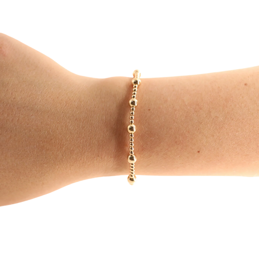 Lively Bracelet in Gold 7.25in