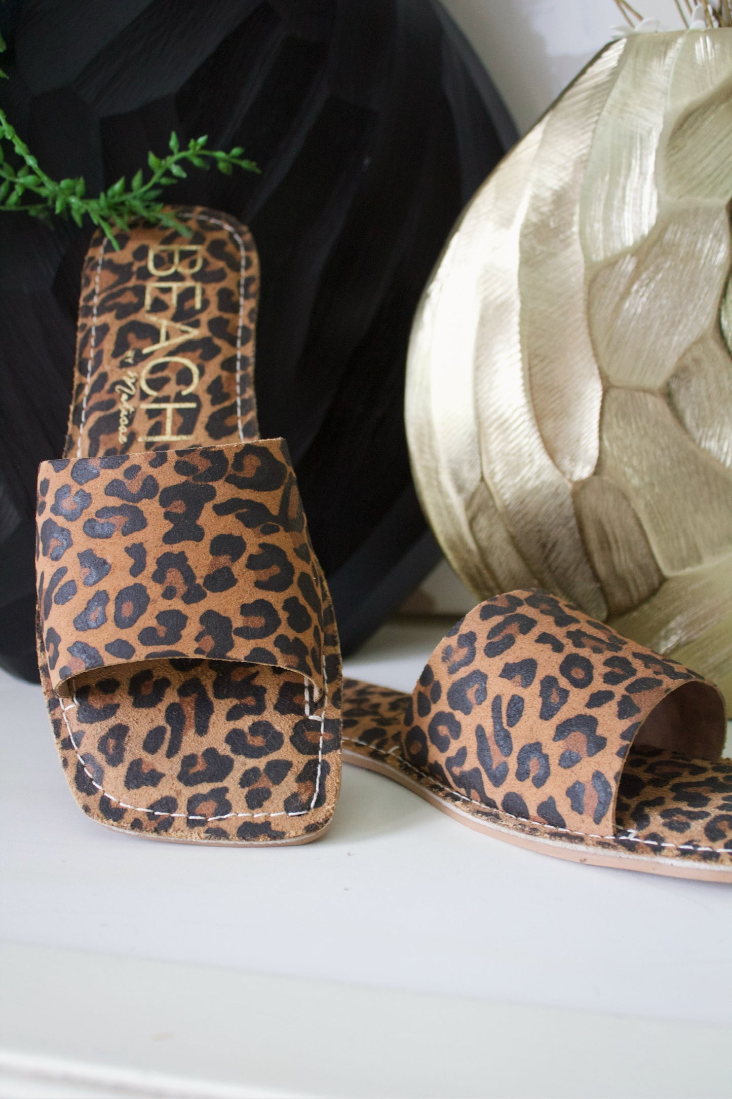 Leopard Bali Sandal