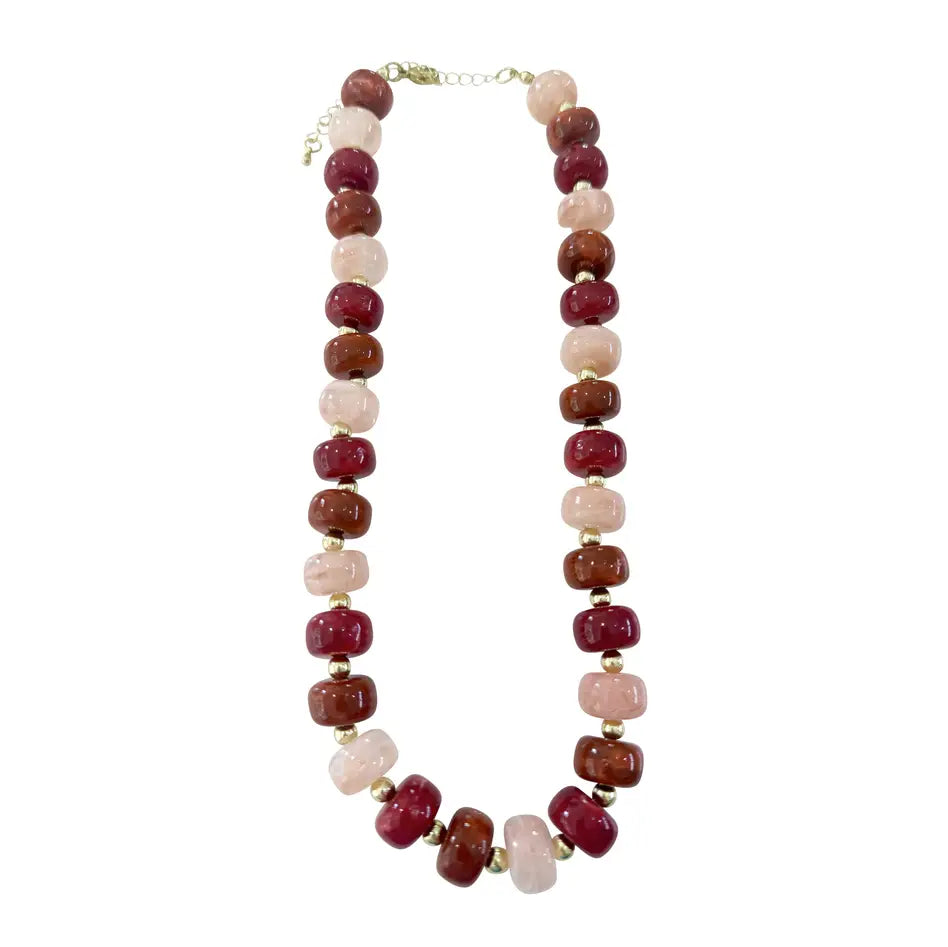Kenny Chunky Beaded Necklace