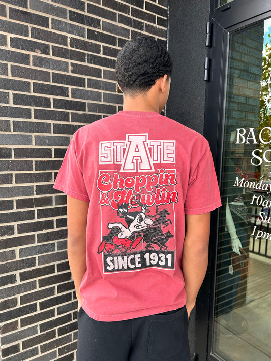 Choppin' & Howlin' Astate Vintage Wash Tee