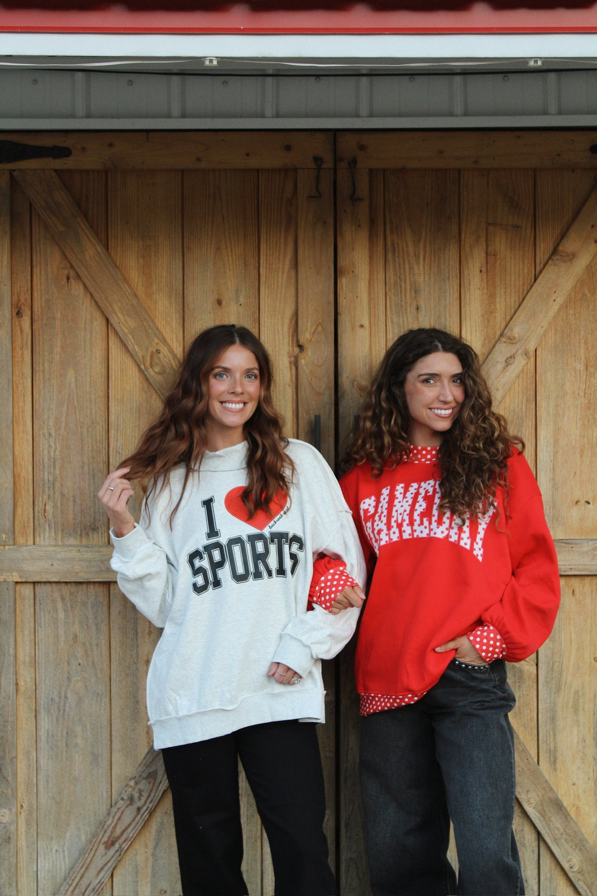 I Heart Sports Mock Neck