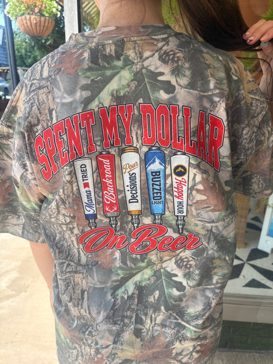Camo Beer Tee