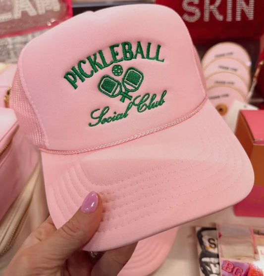 Pickleball Social Club Trucker Hat