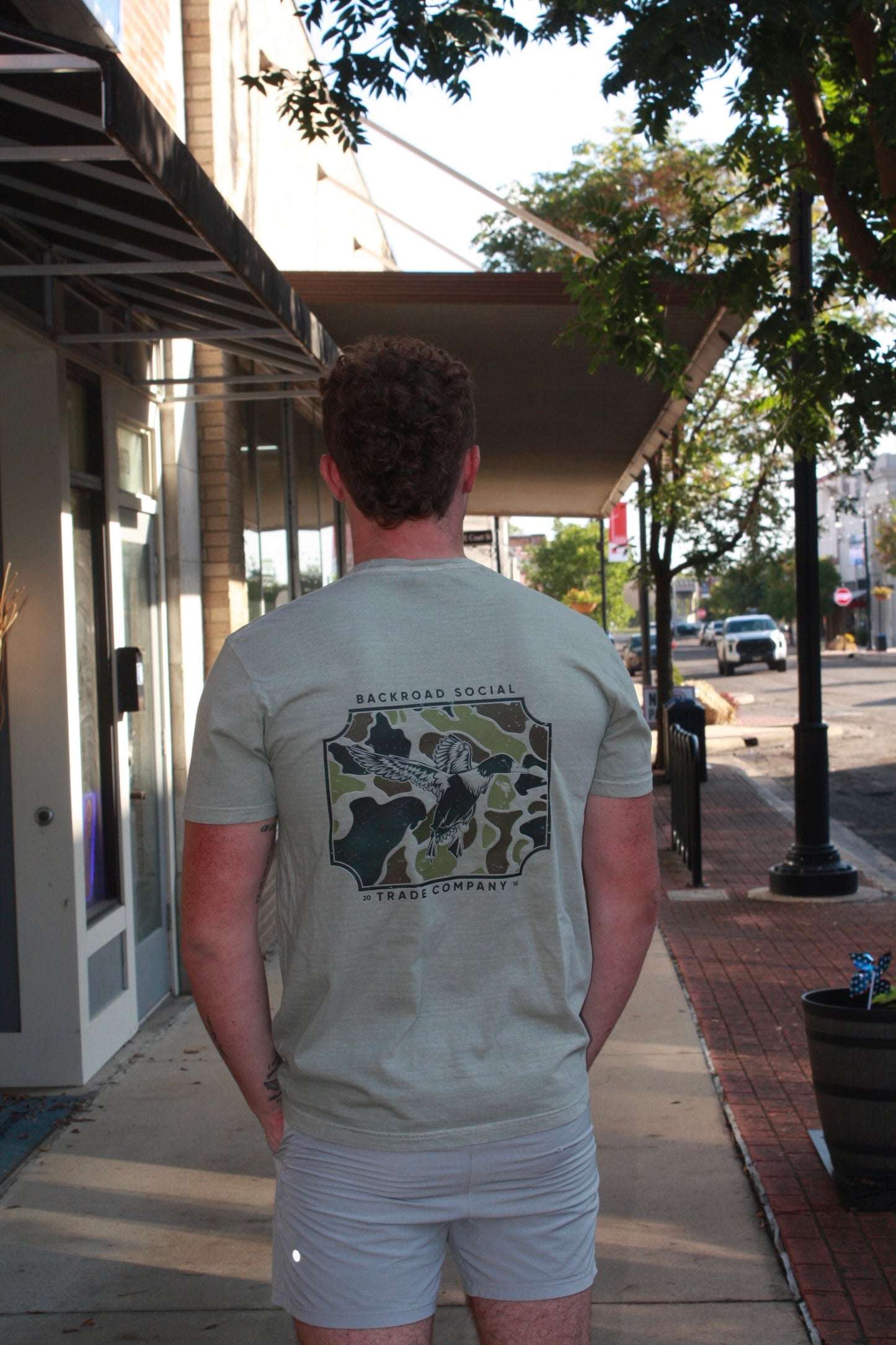 Flying Camo Duck Tee