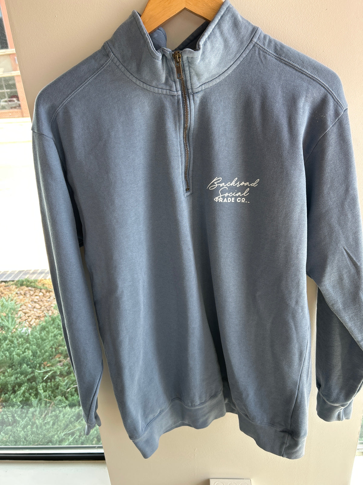 Duck Stamp Quarter Zip Sweatshirt