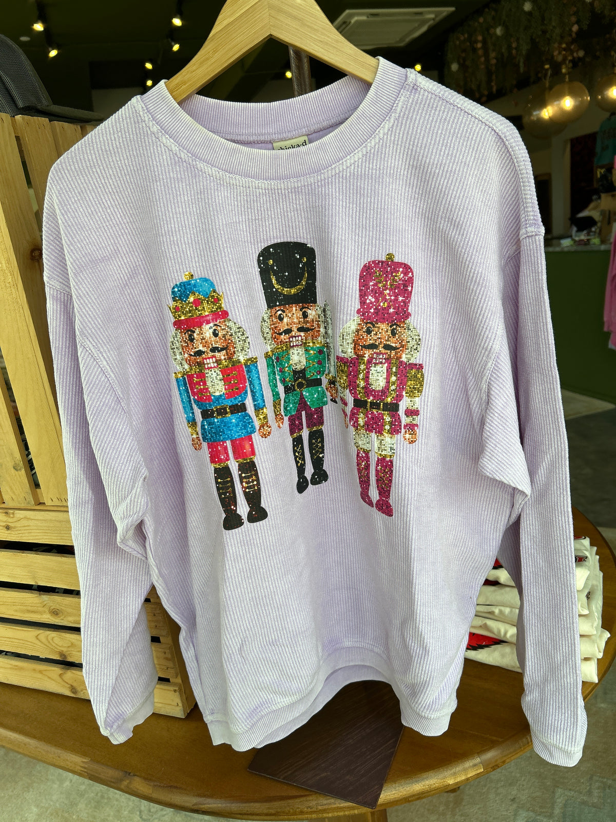 Glitzy Nutcracker Sweatshirt