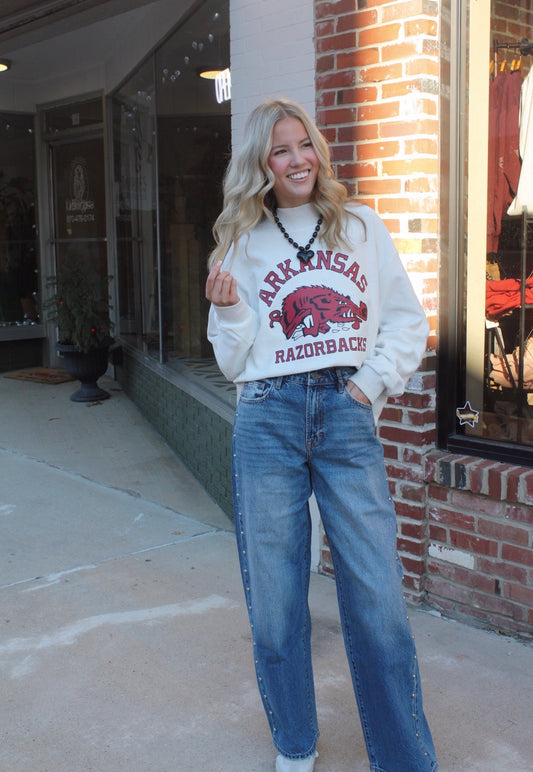 AR reversible mock neck