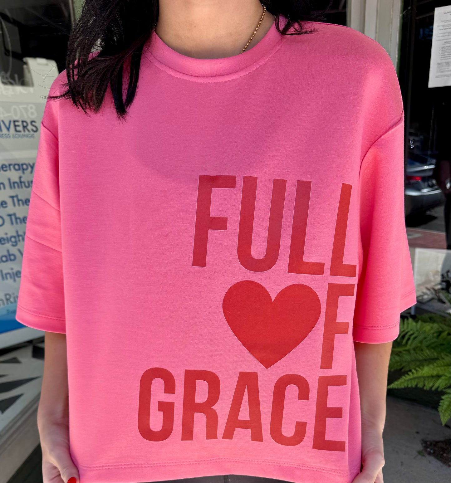 Full Of Grace Boxy Tee