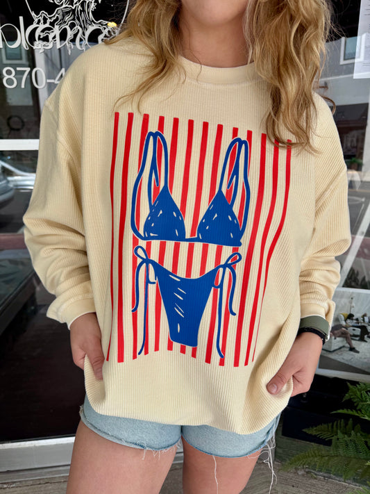 Bikini Corded Crew