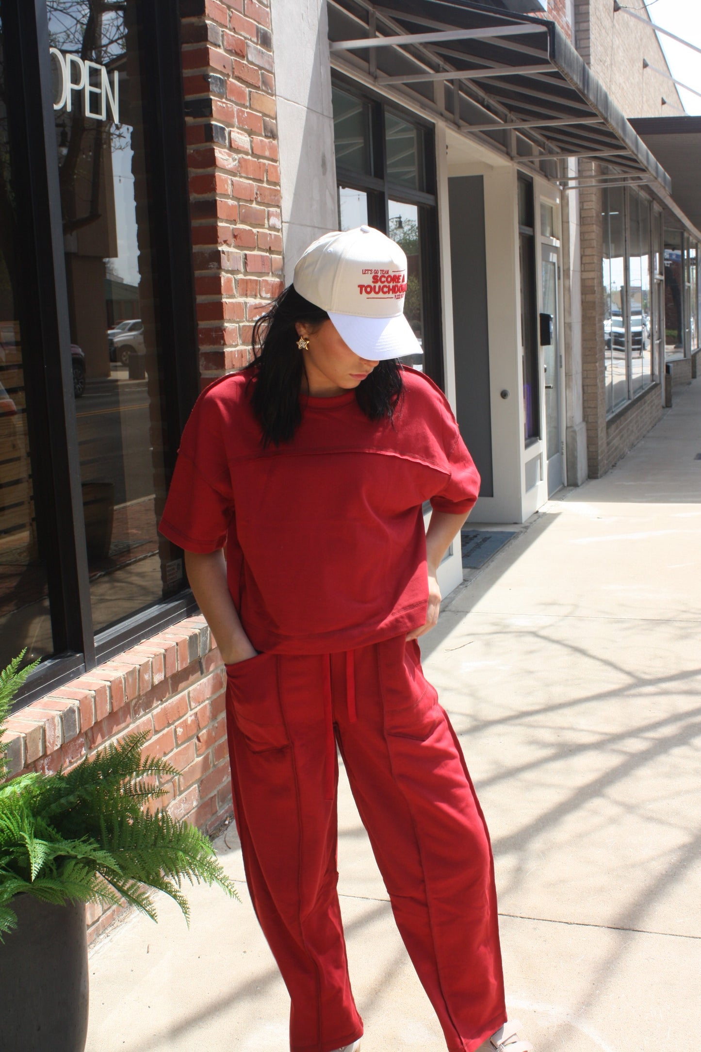 Racing Red Pant