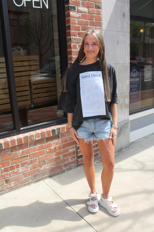 Guest Check Graphic Tee