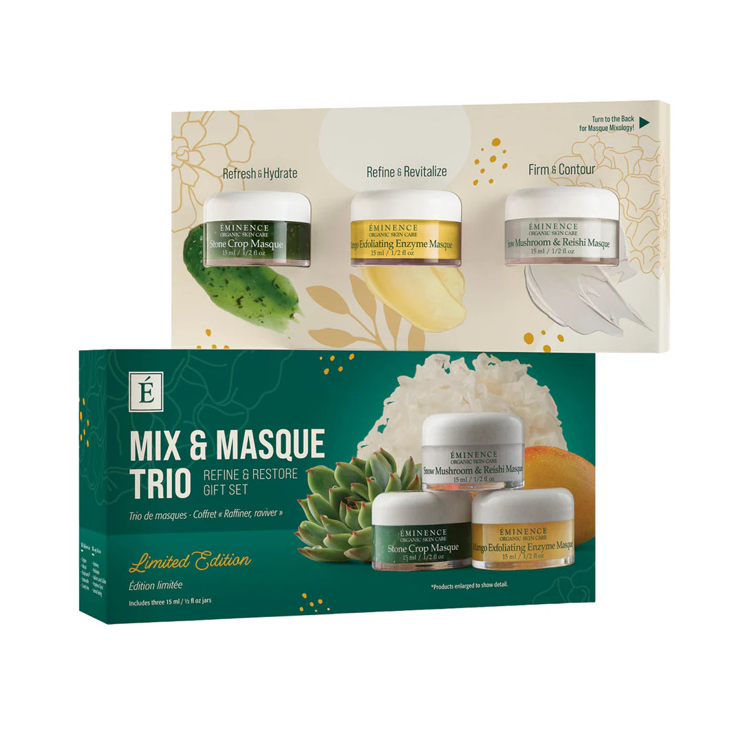 Eminence Mix & Masque Trio: Refine & Restore Gift Set