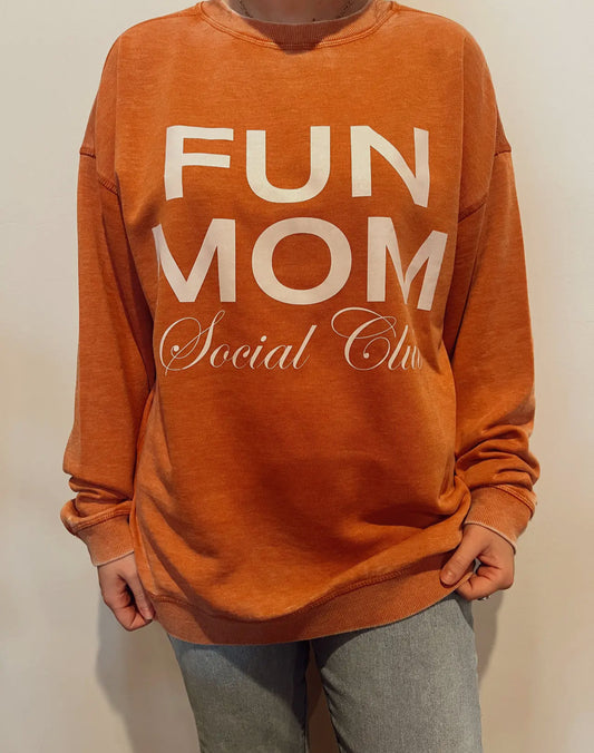 Fun Mom Social Club Sweatshirt