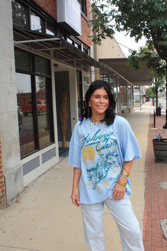 Johnny Cash American Rebel One Size Tee