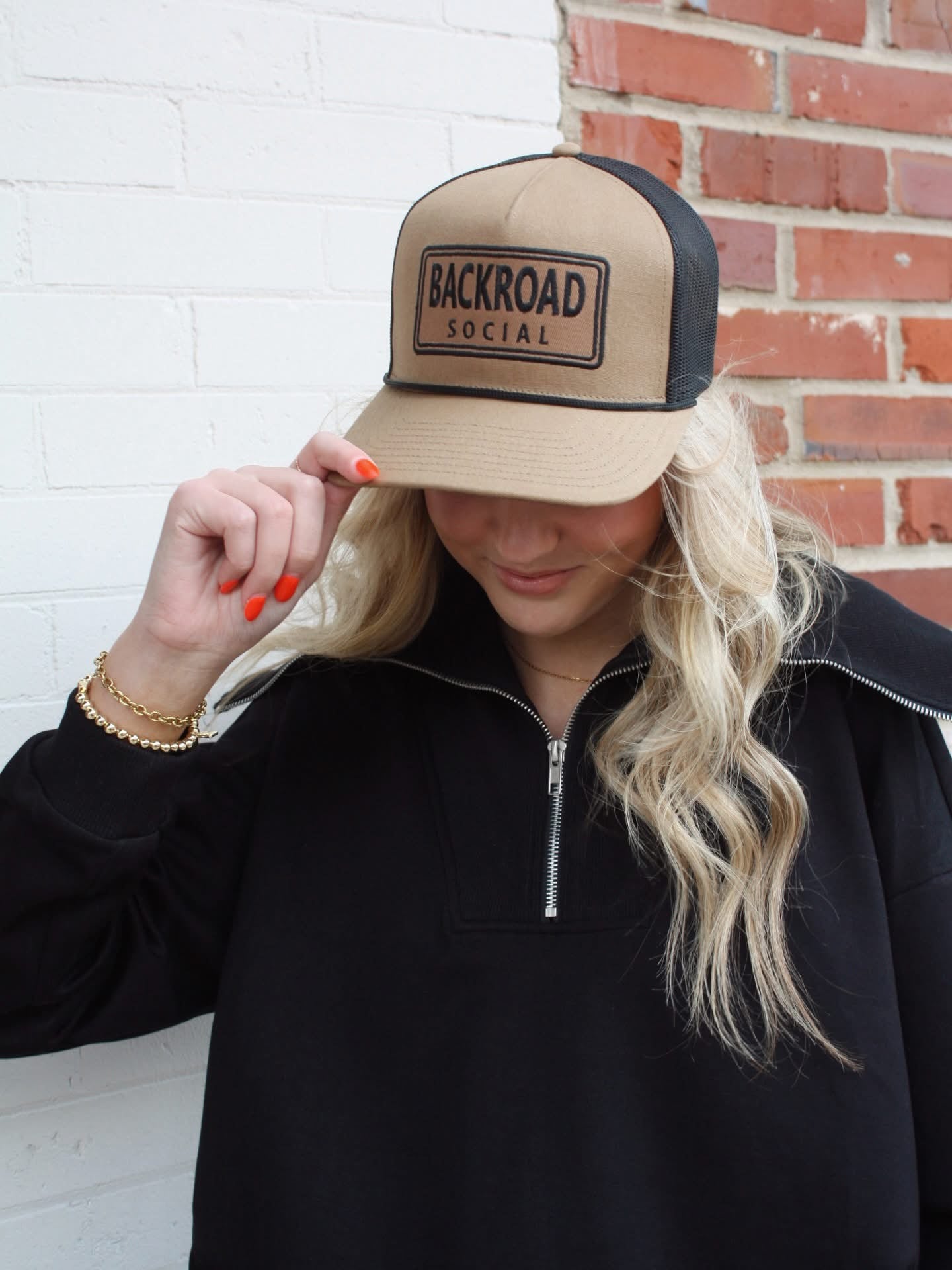 BRS Brown Trucker Hat