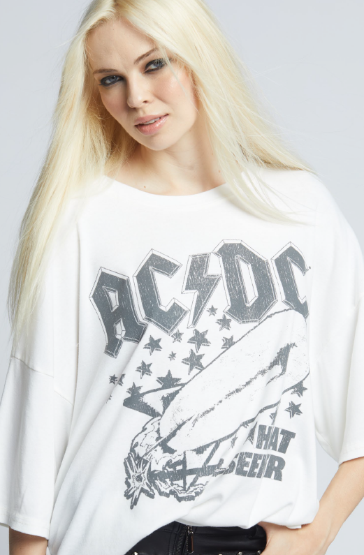AC/DC size tee
