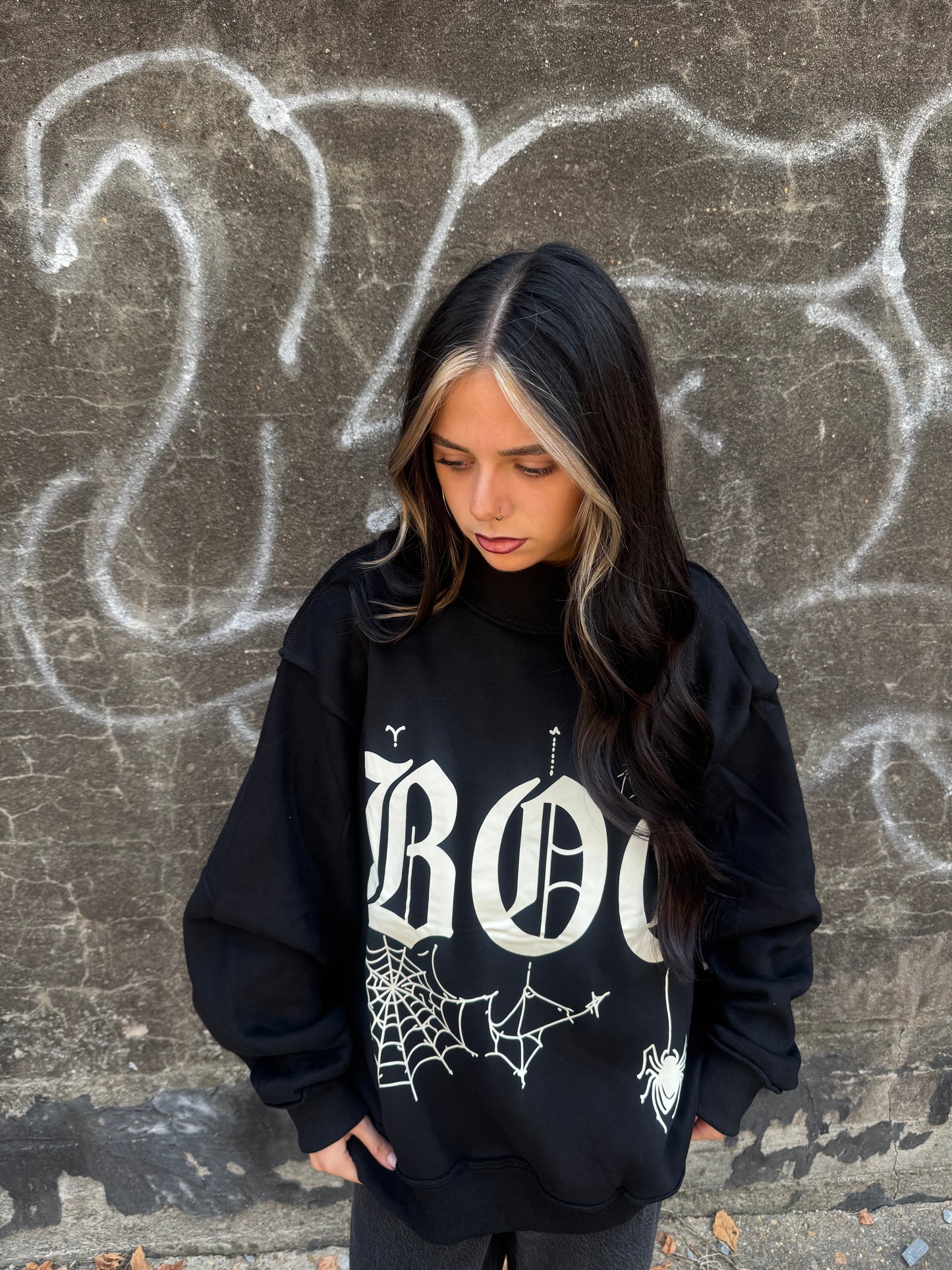 BOO Mock Neck