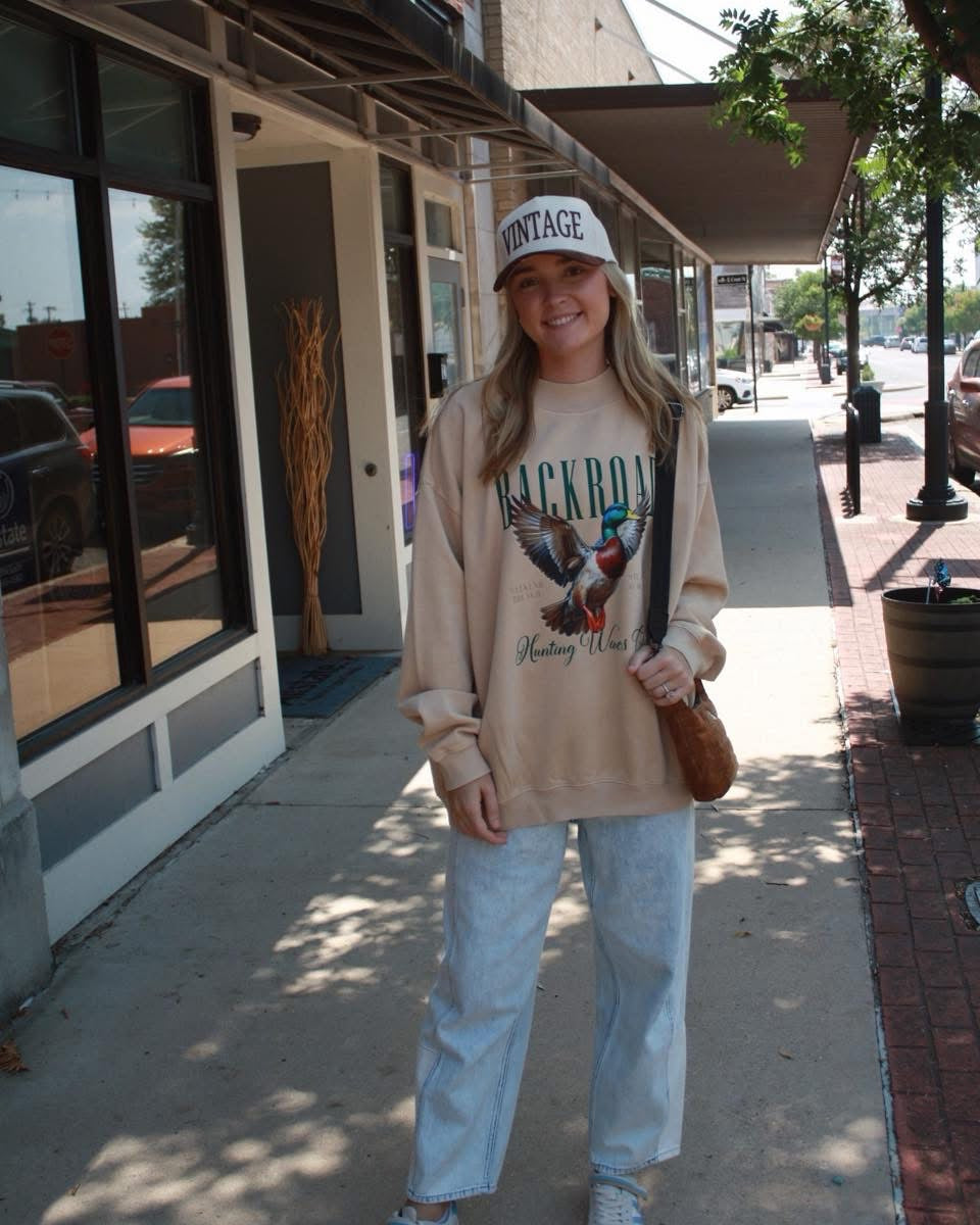 Mock Neck Hunting Wives Sweatshirt