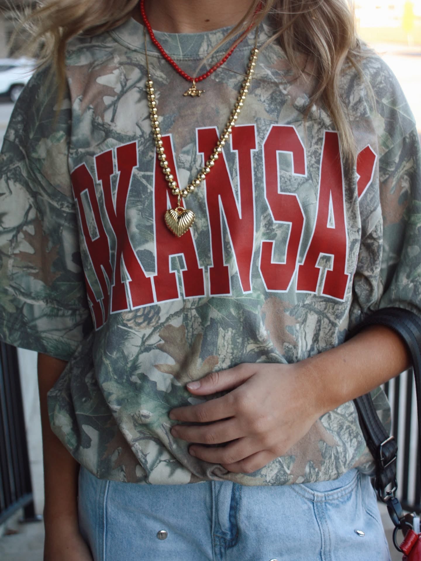 Arkansas Camo Tee
