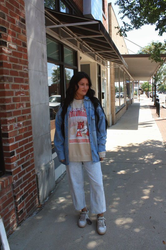 Razorbacks '64 National Camps Crewneck