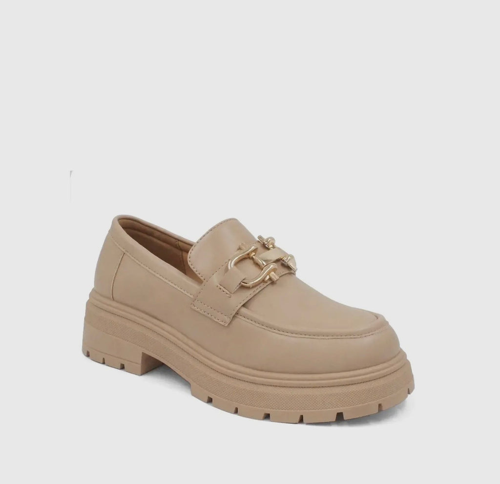 Metallic Penny Loafers