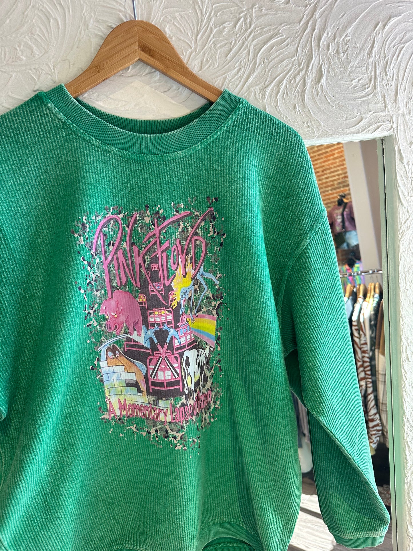 Green Pink Floyd Cord