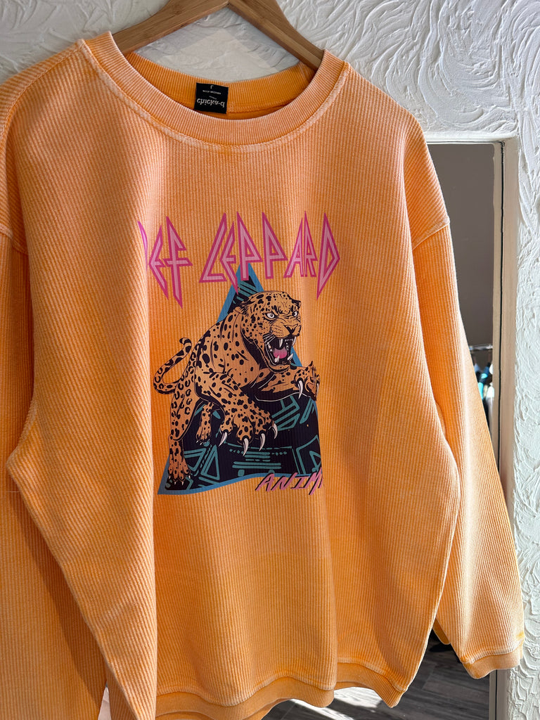 Orange Def Leppard Cord