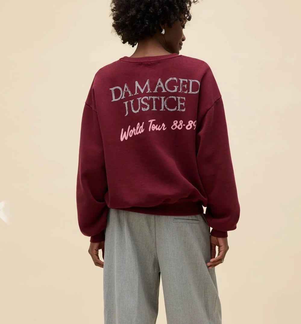 Metallica Oversized Crew Sweatshirt