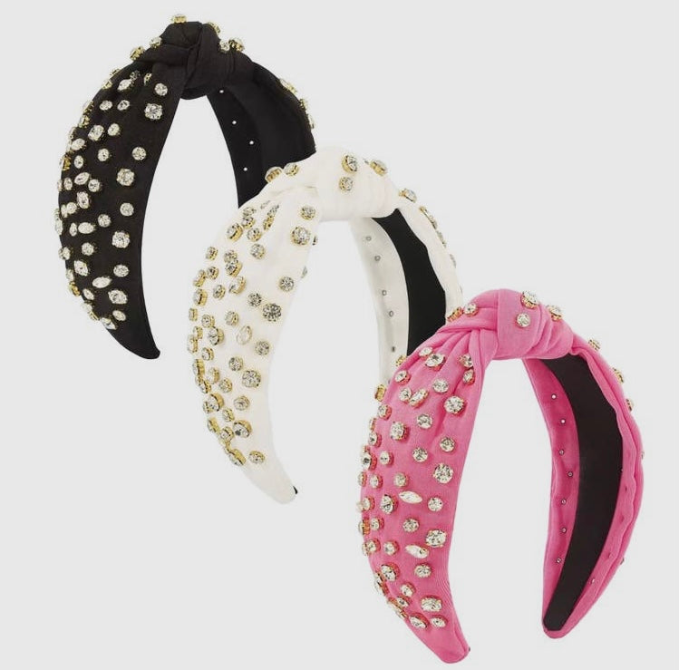 Rhinestone Knot Headbands