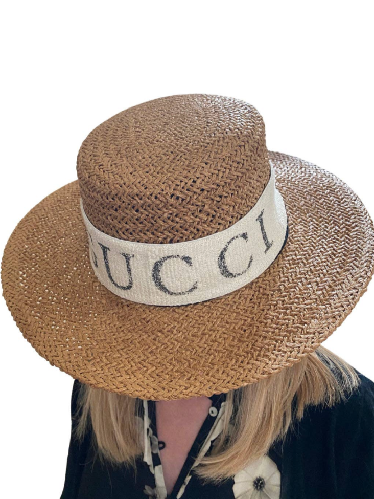 Inspired Band Straw Boater Hat