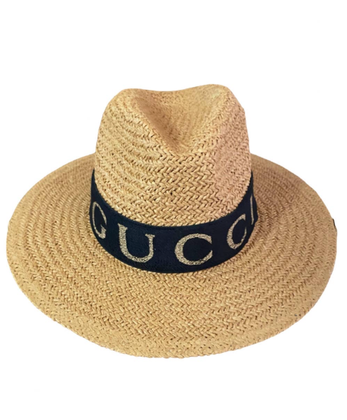Inspired Band Straw Panama Hat