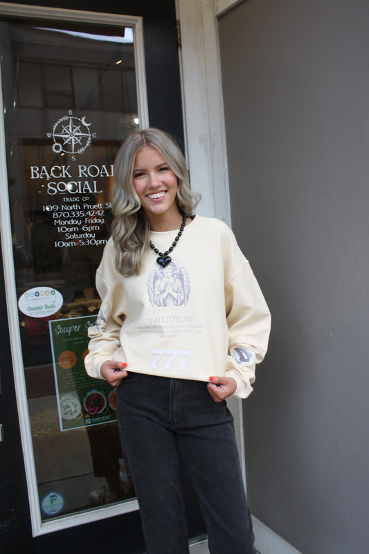 Intuition Corded Crewneck