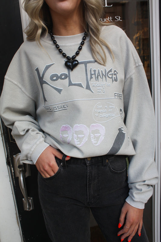 Kool Thangs Corded Crewneck