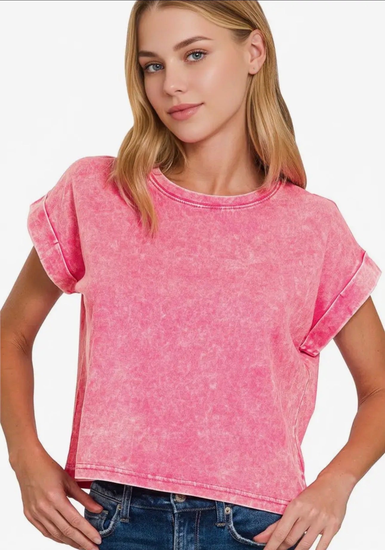Short Sleeve Basic Tee
