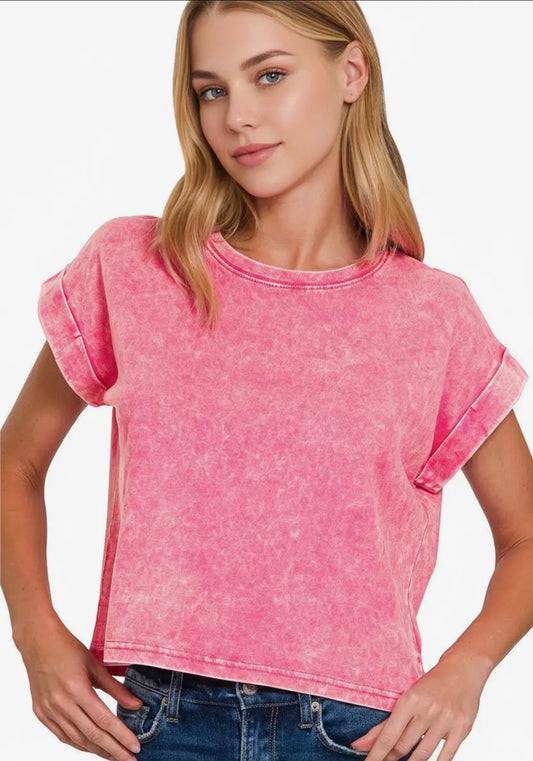 Short Sleeve Basic Tee
